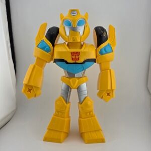 Hasbro Transformers Mega Mighties Bumblebee Rescue Bots Academy 10" Figure‎ 2018